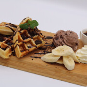 Oreo Waffle <br /> 奧利奧华夫饼